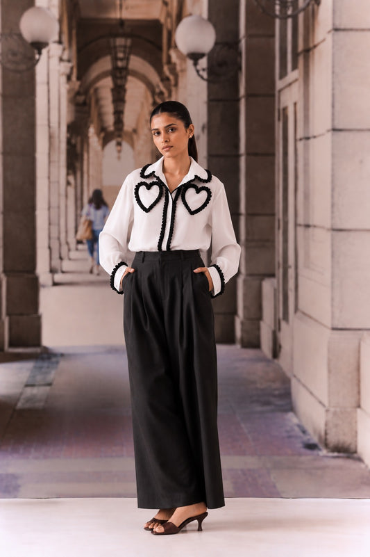 Soft Georgette Frill Shirt